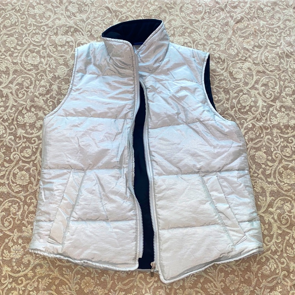 Y2K early 2000s puff vest